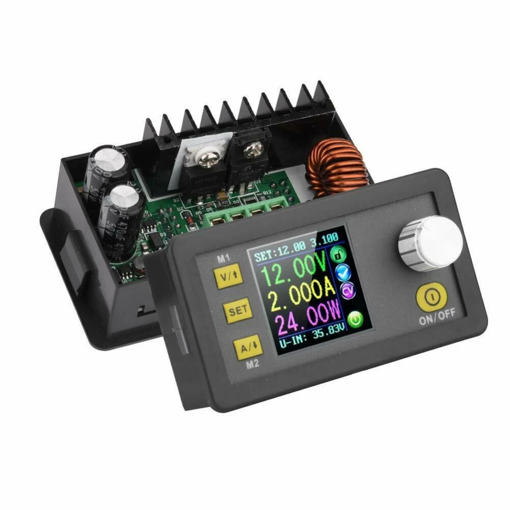 Conectores de entrada y salida del módulo DPS5005-USB