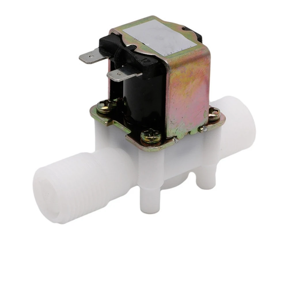Électrovanne 12V DC pour liquides, normalement fermée, idéale pour aquariums et Arduino