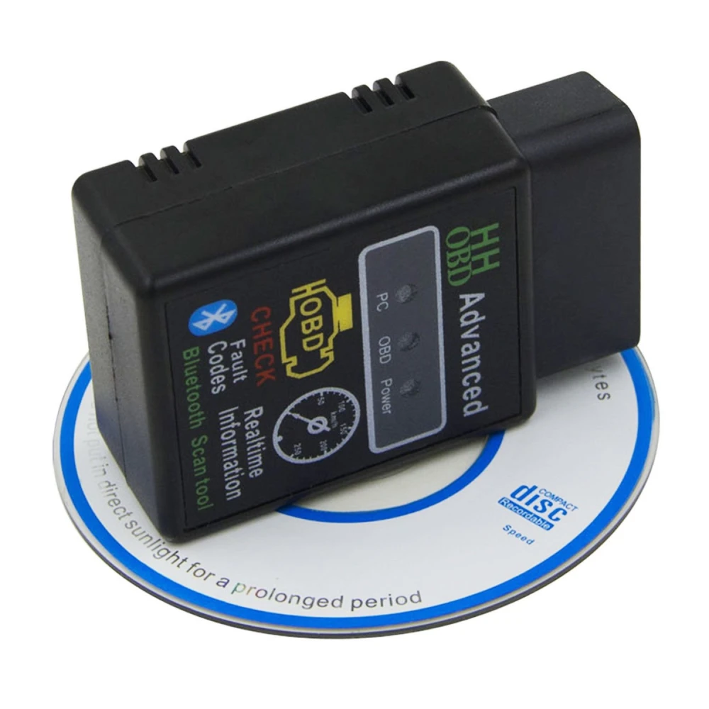 Interfaz Bluetooth Elm327 para diagnóstico de vehículos compatible Android