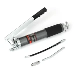 Pistolet à graisse manuel 600ml avec pompe à graisse et flexible haute pression