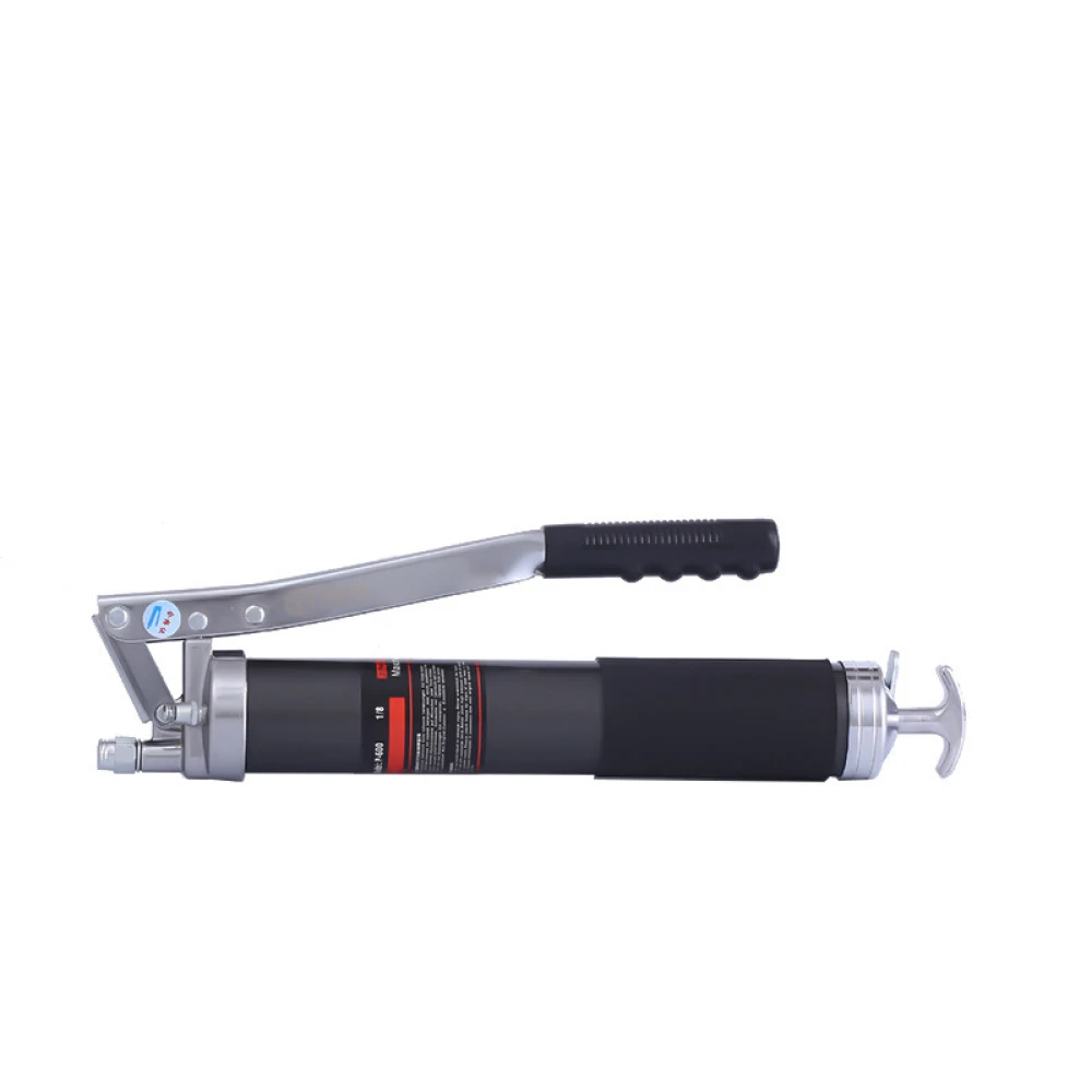 Pistolet à graisse manuel 600ml avec pompe à graisse et flexible haute pression