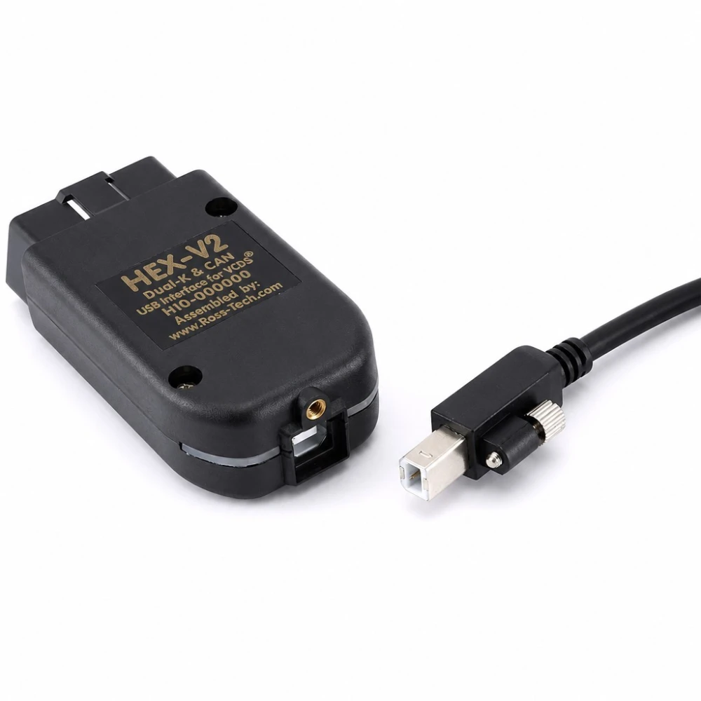 Scanner Diagnostic HEX-V2 VCDS V25.3 ATMEGA162 Compatible VW Audi Seat Skoda 1996-2017