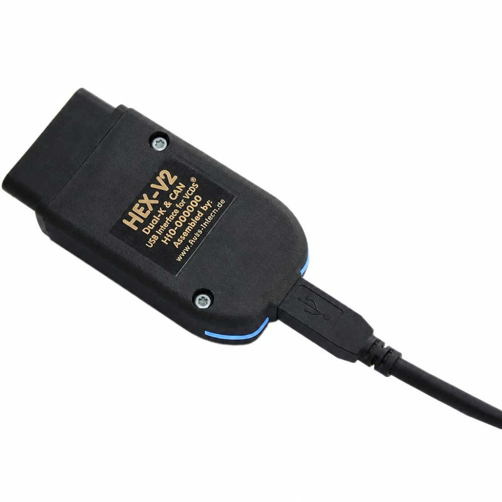 Scanner Diagnostic HEX-V2 VCDS V25.3 ATMEGA162 Compatible VW Audi Seat Skoda 1996-2017