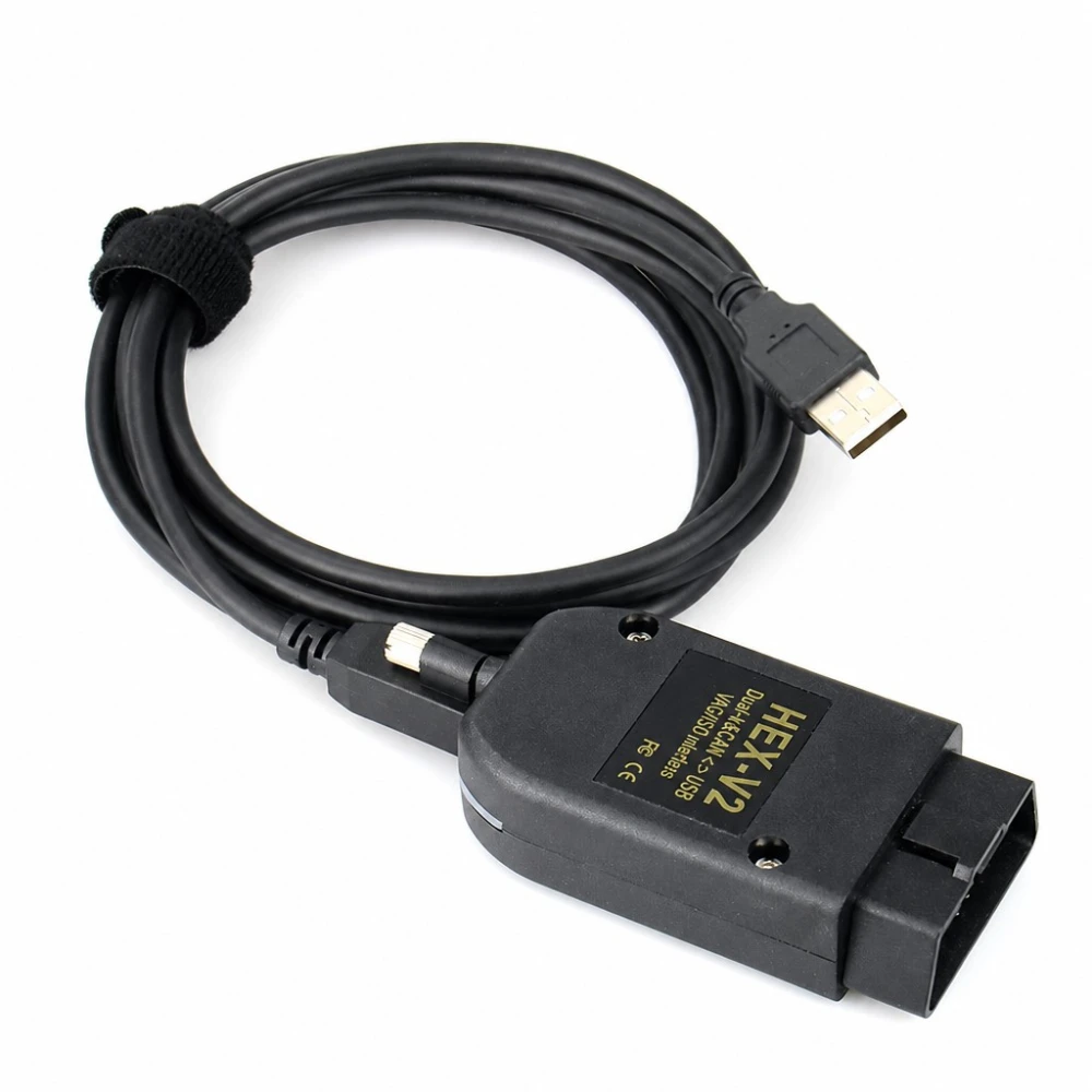Scanner Diagnostic HEX-V2 VCDS V25.3 ATMEGA162 Compatible VW Audi Seat Skoda 1996-2017