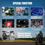 Valise diagnostic moto OBD JDiag M100 Pro pour KTM Honda Yamaha Kawasaki BMW