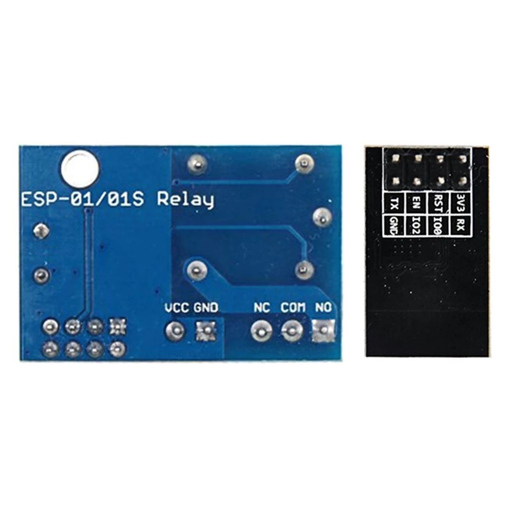 Module relais WiFi ESP8266 ESP-01S 5V pour contrôle à distance en maison connectée