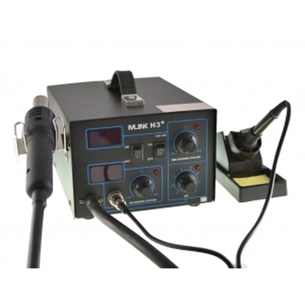 Station de soudage à air chaud Mlink H3+ avec commande numérique et accessoires