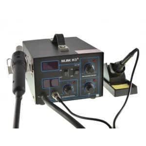 Station de soudage à air chaud Mlink H3+ avec commande numérique et accessoires