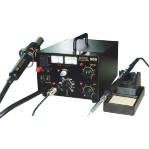 Station de soudage Aoyue 909 avec réglage indépendant et design antistatique