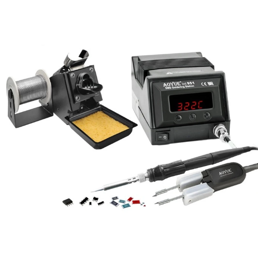 Station de soudage Aoyue 951 SMD avec micro pinces pour soudure précise