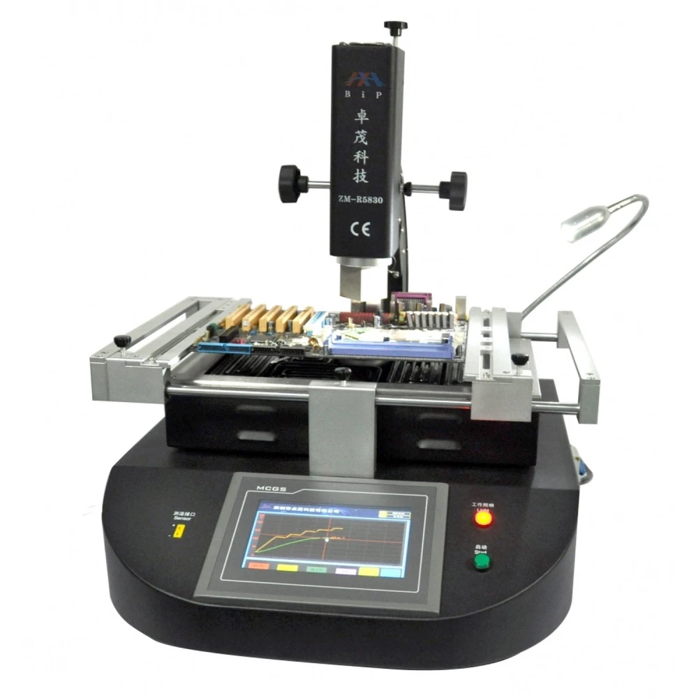 Station de reballing Zhuomao ZM-R5830 : précision et technologie avancée