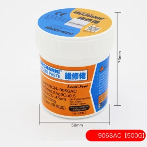 YourLed Pâte à souder sans plomb 500GR MCN-906SAC de Mechanic