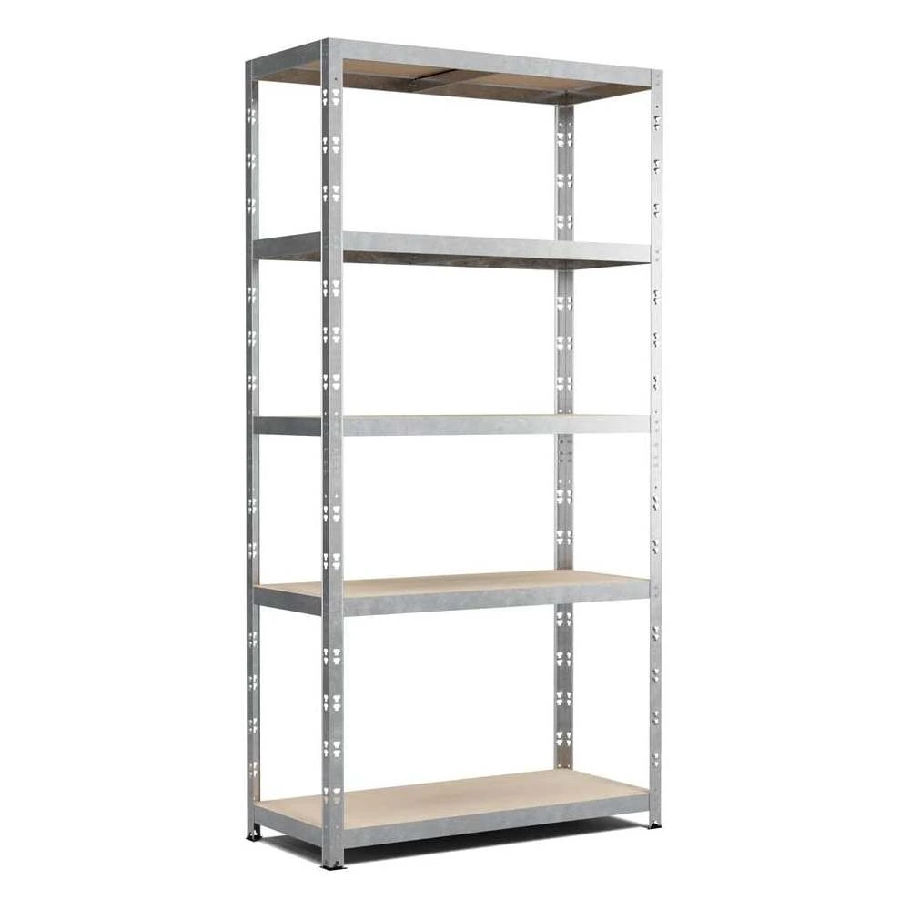 Étagère métallique 180x90x40 cm robuste et polyvalente avec 5 étagères