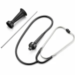 Stéthoscope mécanique professionnel avec sonde métallique interchangeable