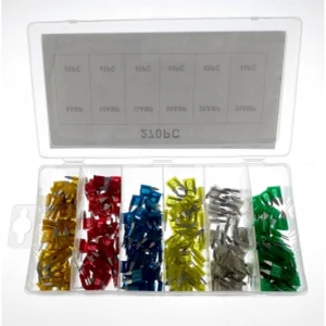 Boîte kit 270 mini fusibles pour voiture avec 6 valeurs