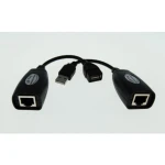 Extenseur USB par câble RJ45 jusqu'à 50 mètres pour connexion à distance