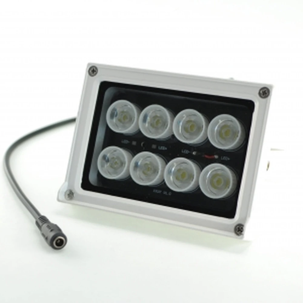 Projecteur LED 12V avec capteur de lumière 10W 6500K pour extérieur