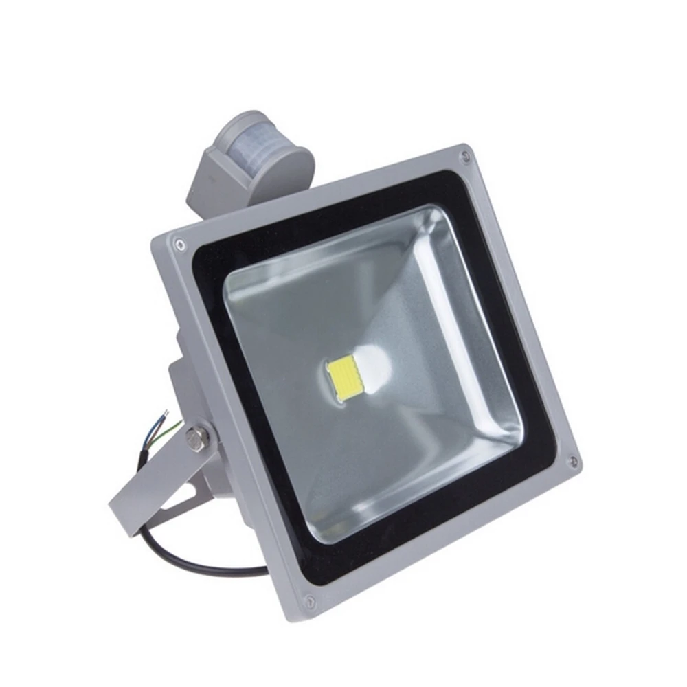 Projecteur LED 50W avec détecteur de mouvement et lumière blanche 6000K