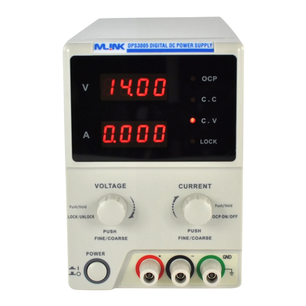 Alimentation réglable numérique 30V 5A Mlink DPS3005