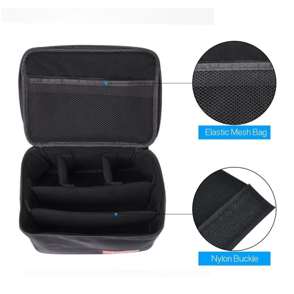 Sac de transport pour Nintendo Switch avec espace console et accessoires