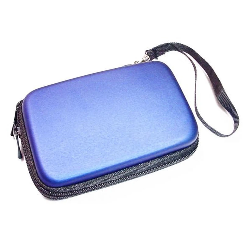 Housse de protection NDS Lite bleue avec compartiments et néoprène résistant