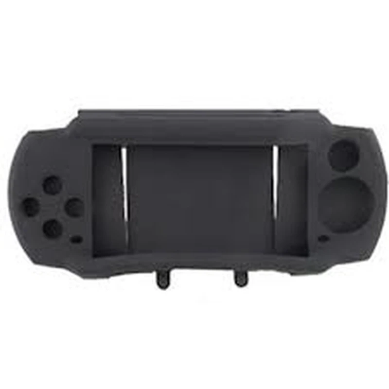 Coque en silicone PSP 2000 noire anti-choc pour PSP Slim