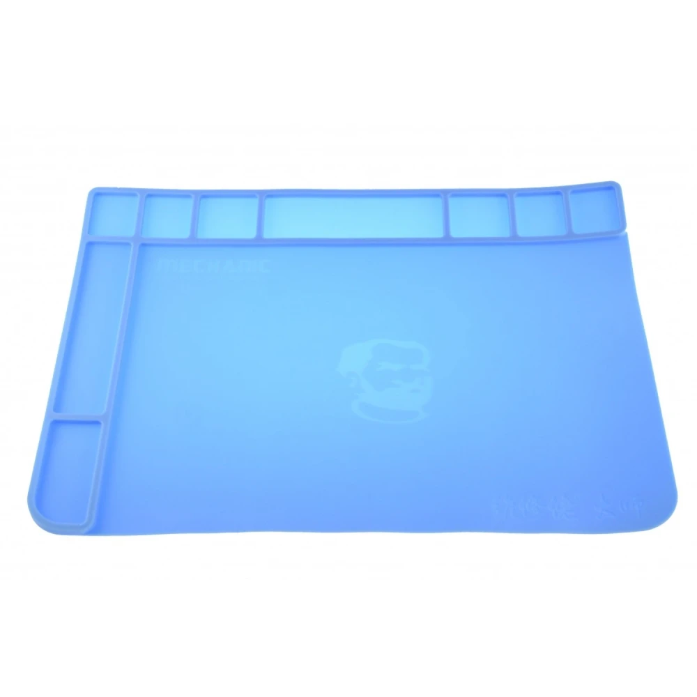Grand tapis en silicone résistant à la chaleur pour réparations Mechanic