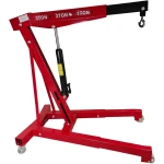 Grue d’atelier hydraulique 3 tonnes pour levage de moteurs et machines lourdes