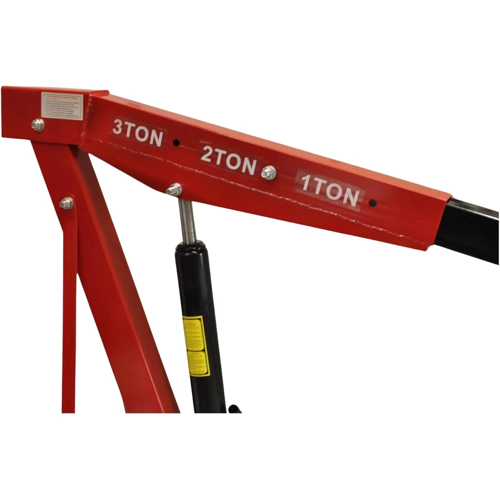 Grue d’atelier hydraulique 3 tonnes pour levage de moteurs et machines lourdes