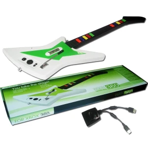 satkit Guitare sans fil Xbox 360 compatible Guitar Hero et Rock Band