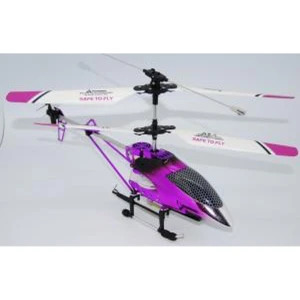 Hélicoptère radiocommandé M-1 V2 violet avec accessoires complets