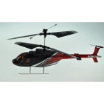Helicóptero RC A68667 con led en la cola encendido