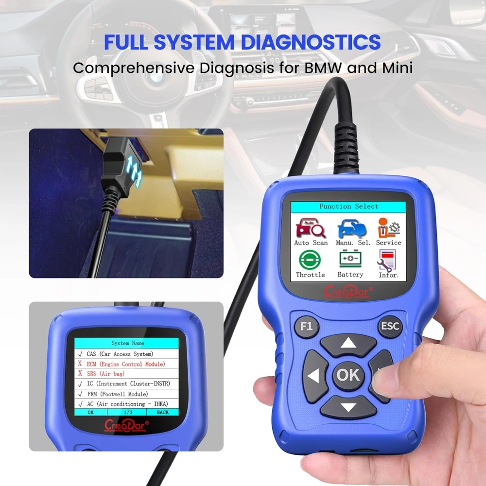 Valise diagnostic OBD2 BMW Creator C420 pour BMW et Mini