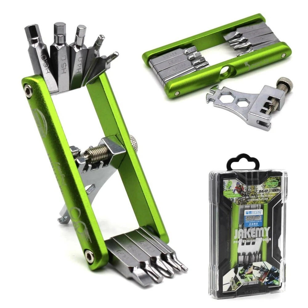 Outil multifonction 11 en 1 JM-PJ1001 pour vélo et moto