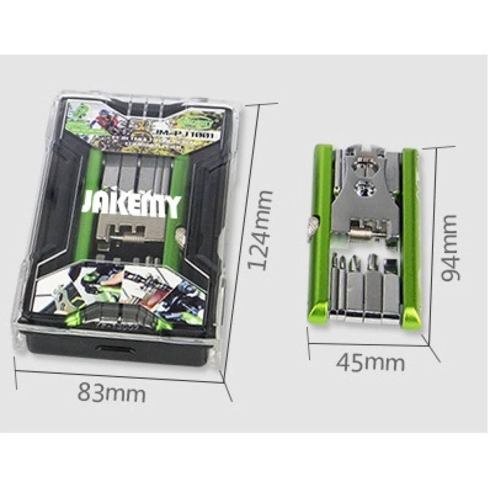 Outil multifonction 11 en 1 JM-PJ1001 pour vélo et moto