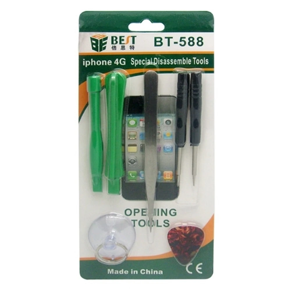 Kit d'ouverture iPhone BT-588 Best pour iPhone 3G, 3GS, 4, 4S et iTouch