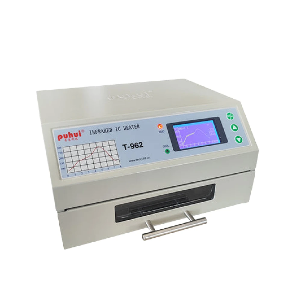 Four de refusion infrarouge T-962A Puhui V2.0 pour SMD et BGA