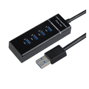 satkit Hub USB 3.0 à 4 ports, interrupteur et haute vitesse pour PC et Mac