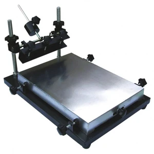 satkit Imprimante manuelle de pâte à braser SMT avec gabarits 440x320mm