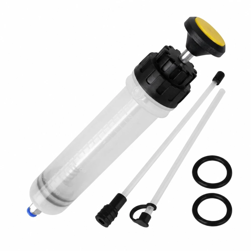 Seringue Extracteur d'Huile 200cc Pompe Manuelle Aspiration Vidange Fluides Auto
