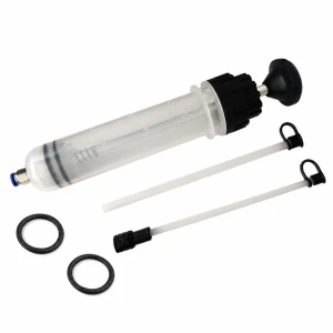 Autool Seringue Extracteur d'Huile 200cc Pompe Manuelle Aspiration Vidange Fluides Auto