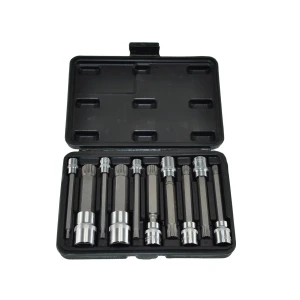 satkit Jeu d'embouts XZN longs avec adaptateurs pour cliquet TSX TOOL