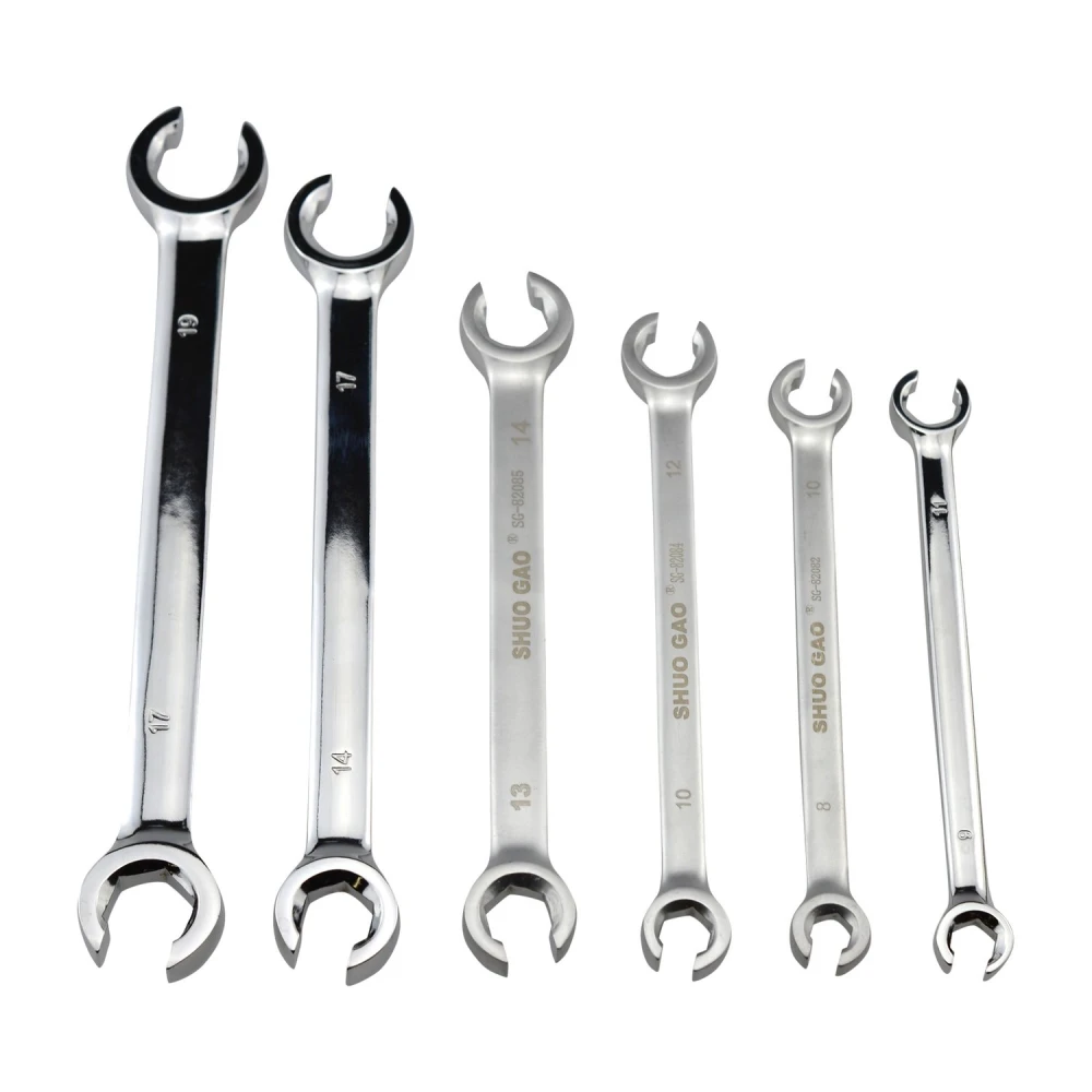 Jeu de clés à tuyauter 8-19mm 6 pièces TSX TOOL