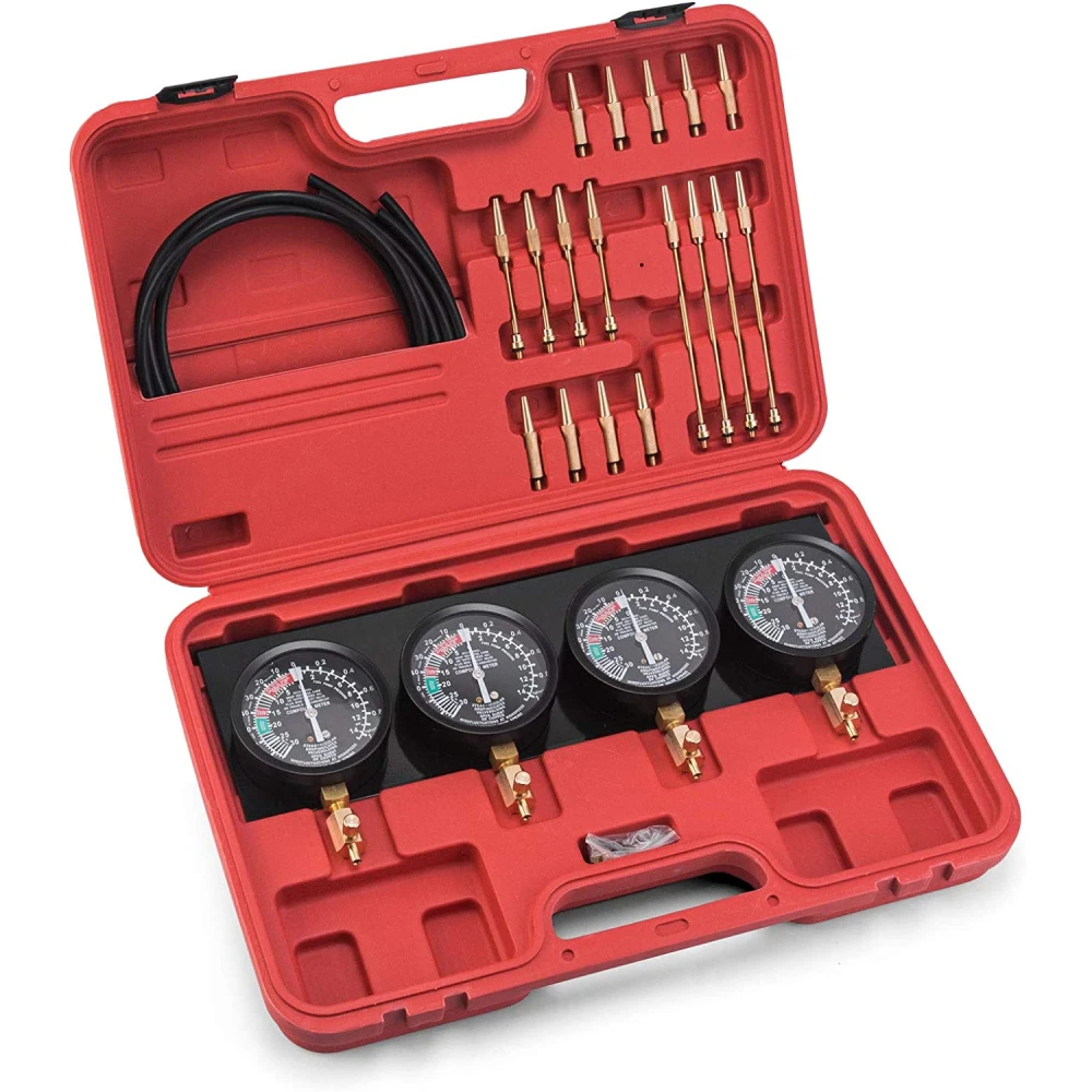 Kit de contrôle et synchronisation de 2 à 4 carburateurs pour voitures et motos