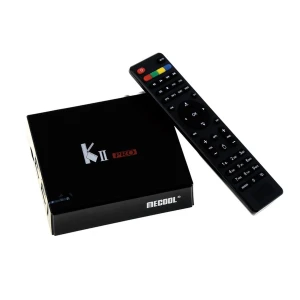 satkit Kii Pro double tuner DVB-S2 DVB-T2 Android TV Box 2GB/16GB 4K