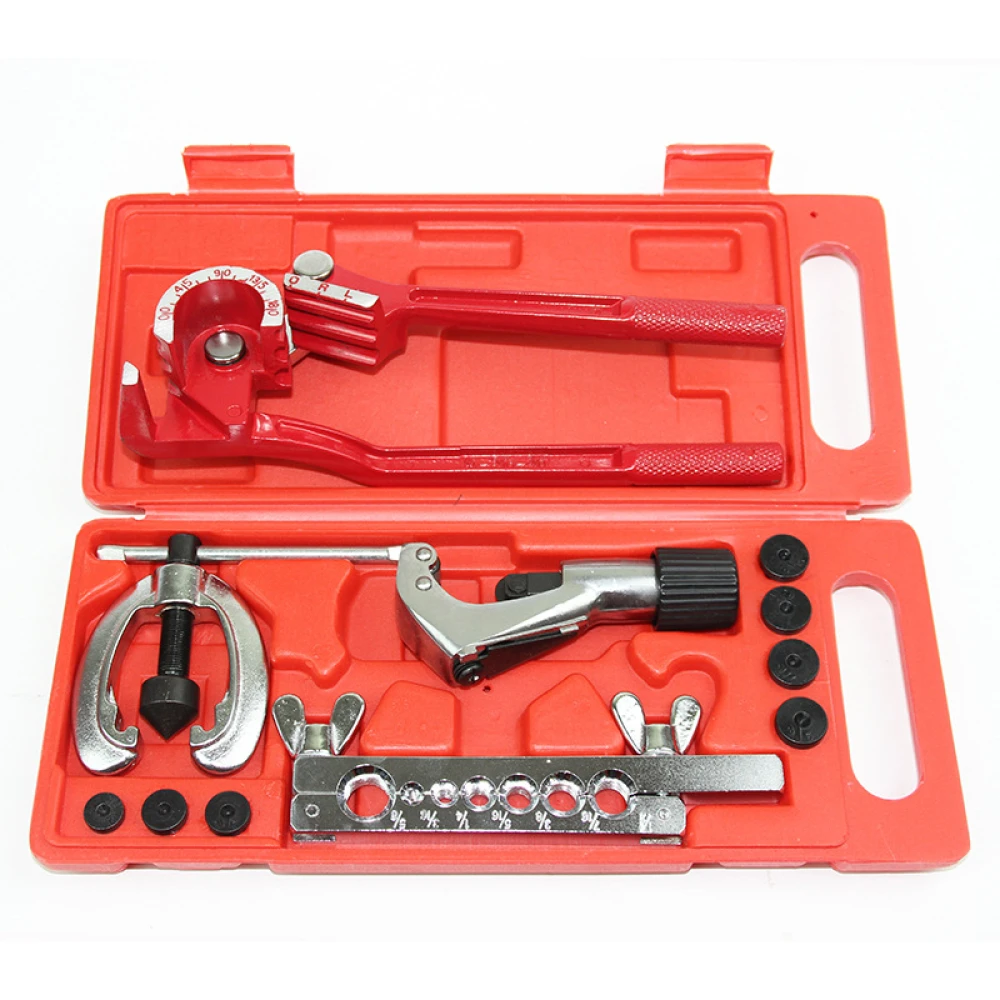 Kit d’évasement et cintreuse de tubes 45 degrés pour cuivre, acier inoxydable et aluminium