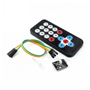 Kit télécommande infrarouge pour Arduino avec capteur IR 38kHz et télécommande ultra-fine