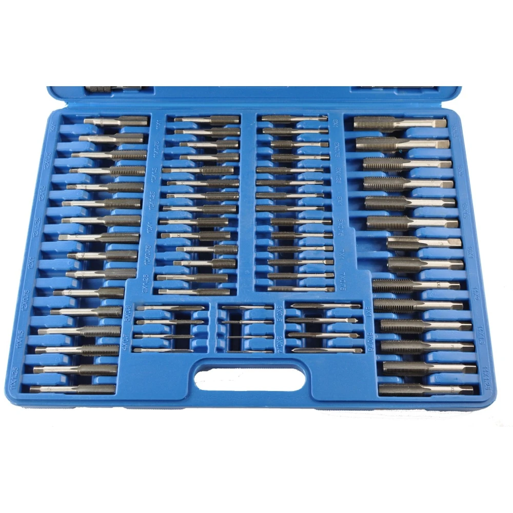 Kit tarauds et filières métriques 110 pièces TSX TOOL - Jeu professionnel