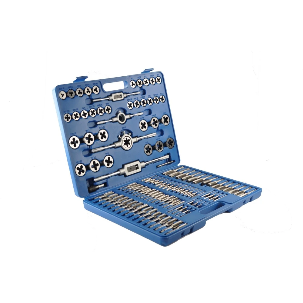 Kit tarauds et filières métriques 110 pièces TSX TOOL - Jeu professionnel