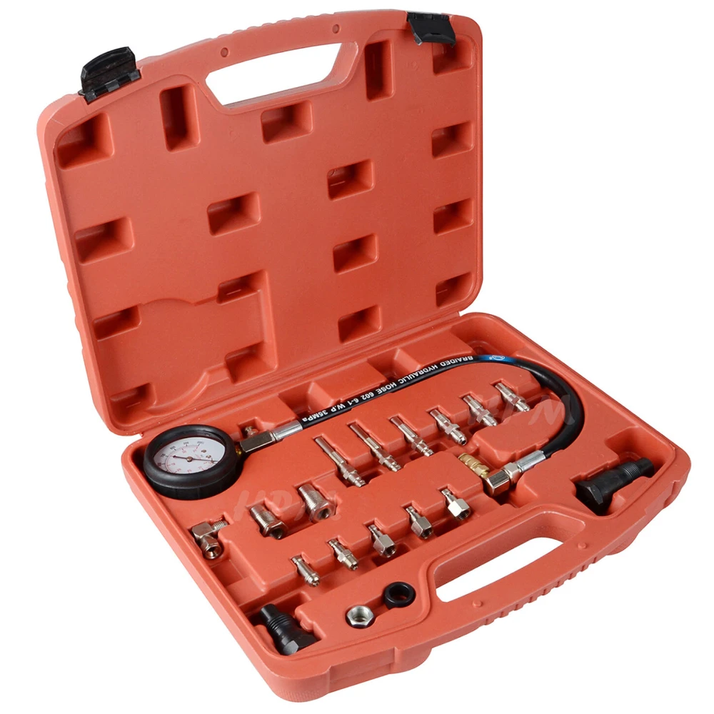Kit de test de compression diesel 0-1000 PSI TU-15